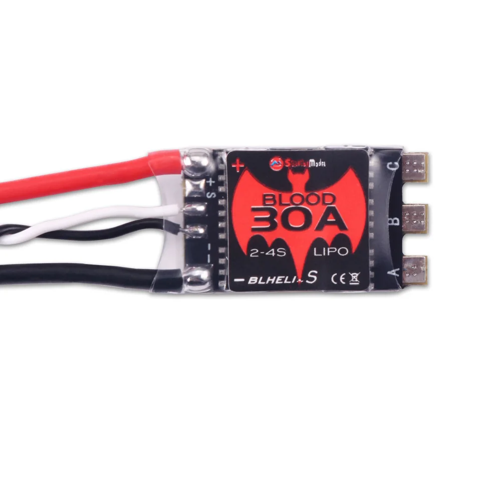 RS30A BLHELI-S 30A Blheli_S BB1 2-4 S бесщеточный ESC Поддержка Dshot150 Dshot300 для RC FPV Racing Drone | Игрушки и