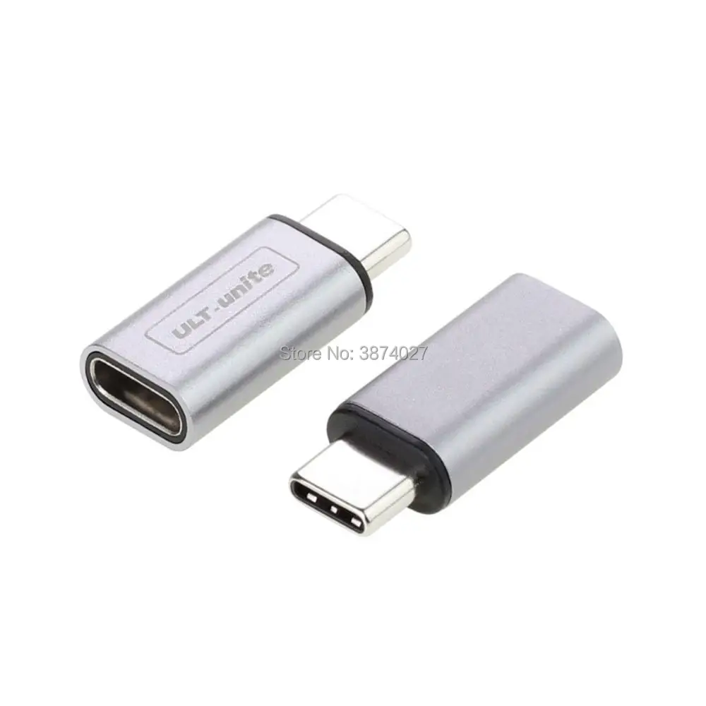 2017 Новый тип серебристо серый 10 Гбит/с стандартный металлический USB 3.1 type C
