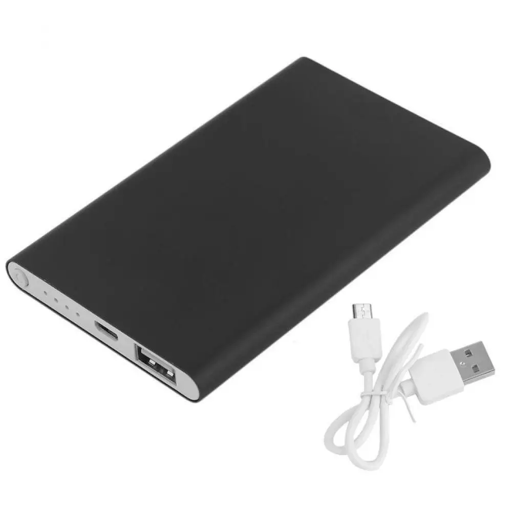 Ультратонкий 12000 мАч портативный USB внешний аккумулятор зарядное устройство