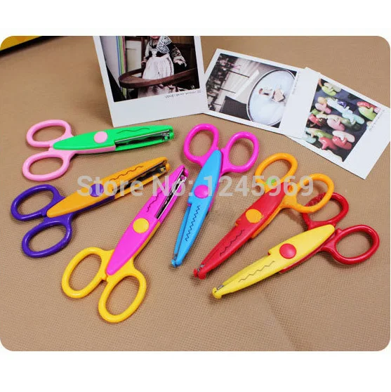 1 Набор/6 шт. ножницы для шитья ЗигЗаг|scissor diy|scissors for scrapbookingscissors school |