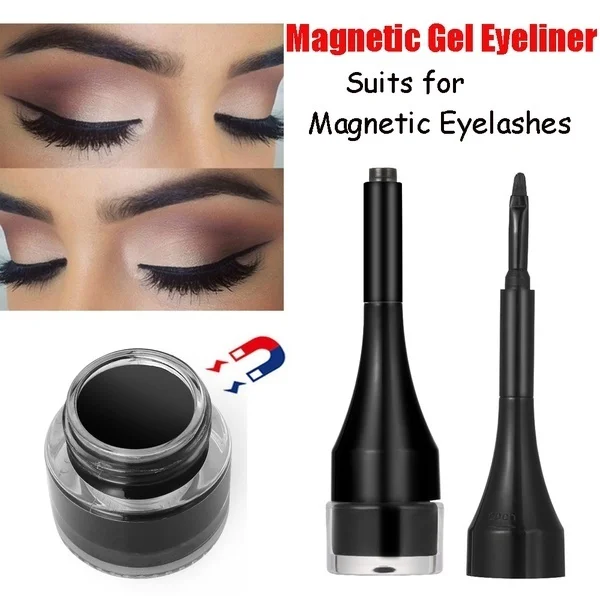 1 шт. гелевая Магнитная подводка для глаз магнитных ресниц Smudgeproof