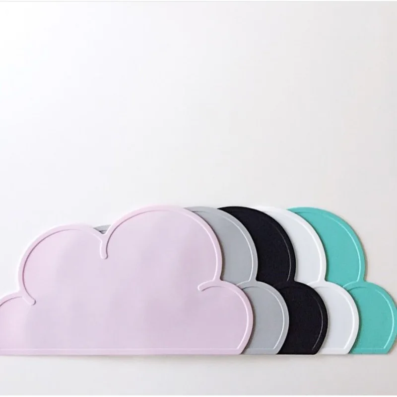 Модный дизайн письма безопасности меламин Fedding тарелки дети посуда облако