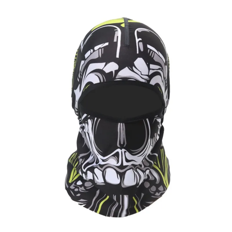Лыжные шапки с принтом дышащая маска для велоспорта теплая Балаклава на всю зиму