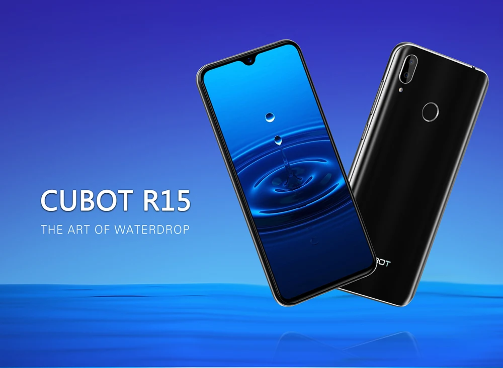 Смартфон CUBOT R15 3g 6 26 дюймов Android 9 0 MT6580P четырехъядерный 1. Hz 2 Гб ОЗУ 16 ПЗУ отпечаток