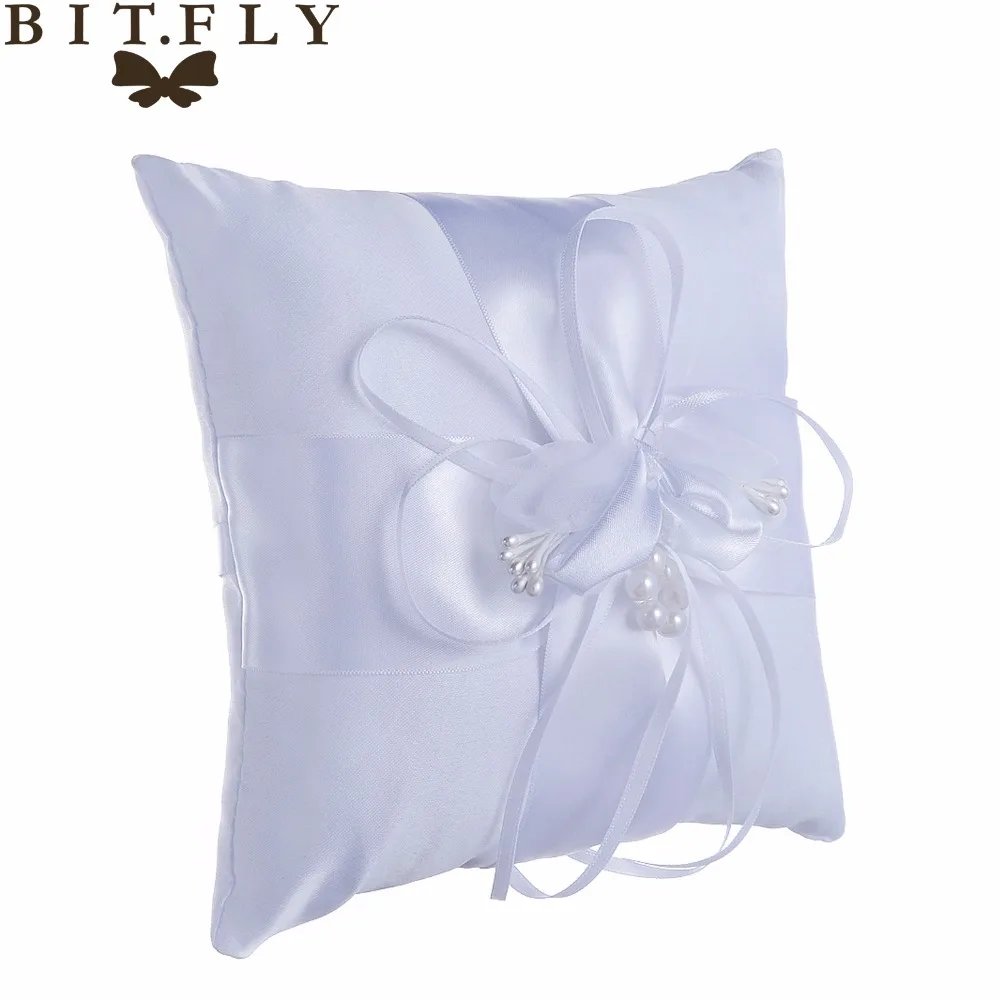 5 9 &quotсвадебное кольцо Подушка цветочные бутоны и искусственный жемчуг Декор