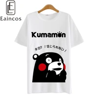 high quality kumamon printed tees cosplay party costume short sleeve t shirts fashion casual tops for boys and girls