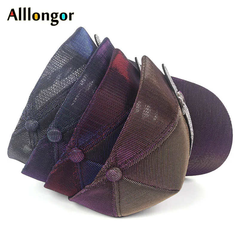 

Fashion Mesh Cap 2020 Summer Baseball Cap Women Crystal Belt Hat Hip Hop Snapback Hat casquette femme streetwear gorra mujer