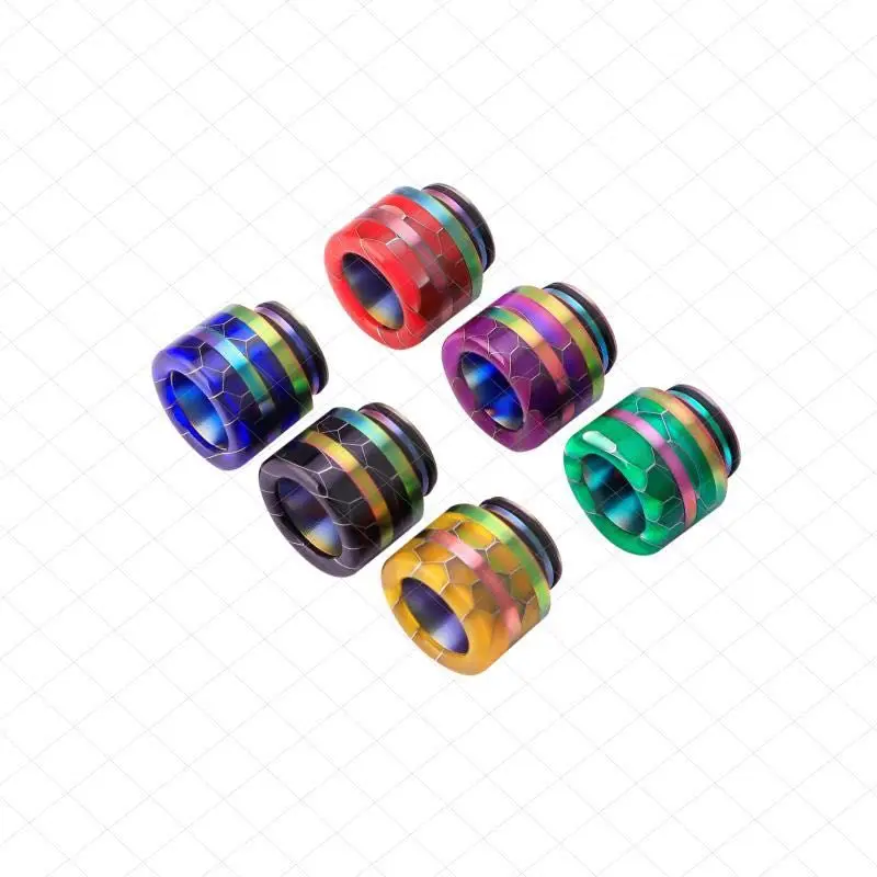 

1PCS Resin + stainless steel Hybrid 810 drip tip for TFV8 Big Baby/TFV12 Prince/ijust 3/ELLO Duro/Pharaoh Mini/ammit 25