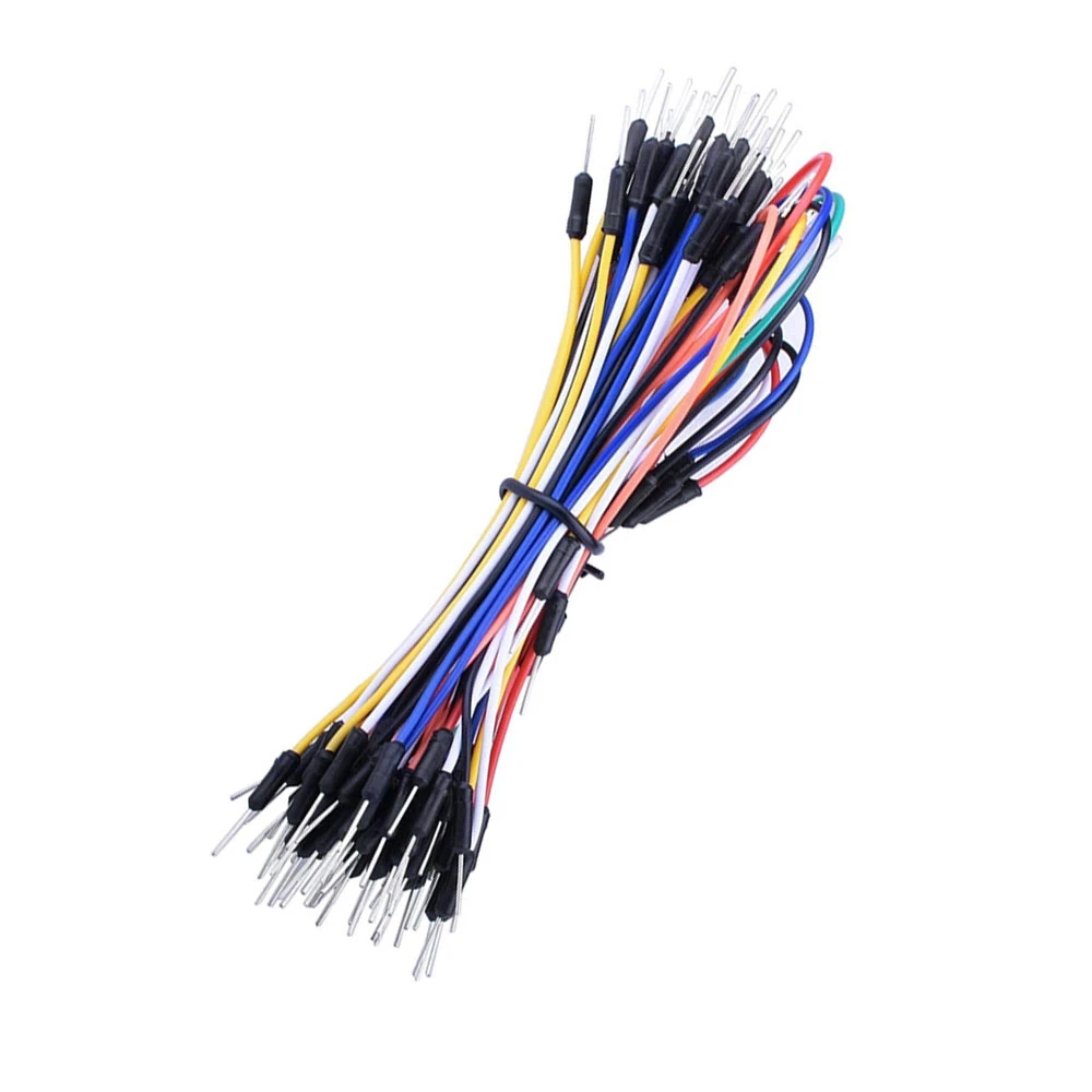 Only Cable Макетная плата силовой модуль 830 точек без пайки прототип хлебная плата комплект перемычки Провода кабели для Arduino diy kit Raspberry Pi - Цвет: Only Cable
