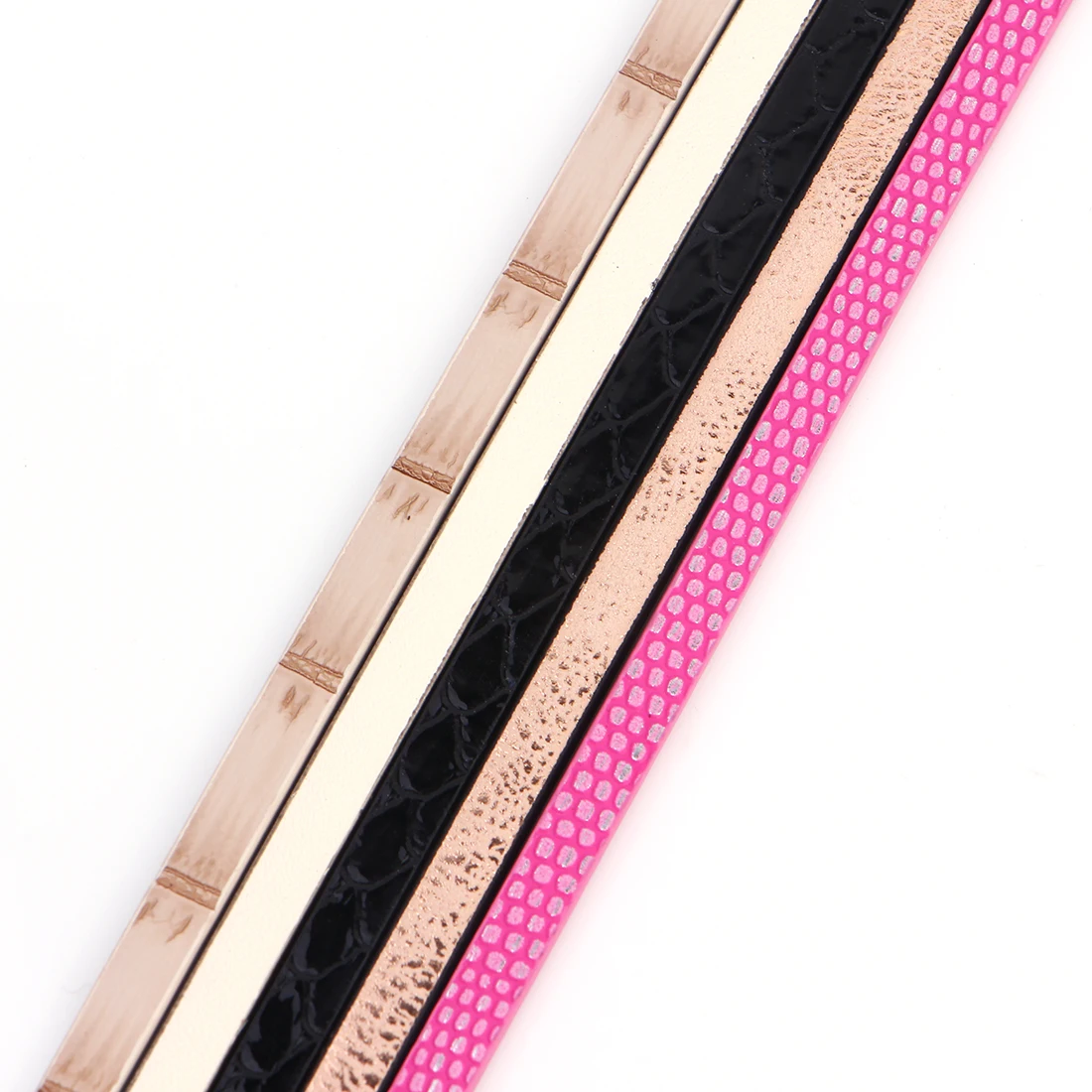 XCHARMS 5 мм/плоский кожаный шнур веревка/смешанные цвета 1/Запчасти для