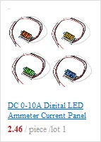 2 провода 0,5" AC 30 V-500 V светодиодный цифровой вольтметр измеритель напряжения монитор тестер для 110V 220V 380V l29k