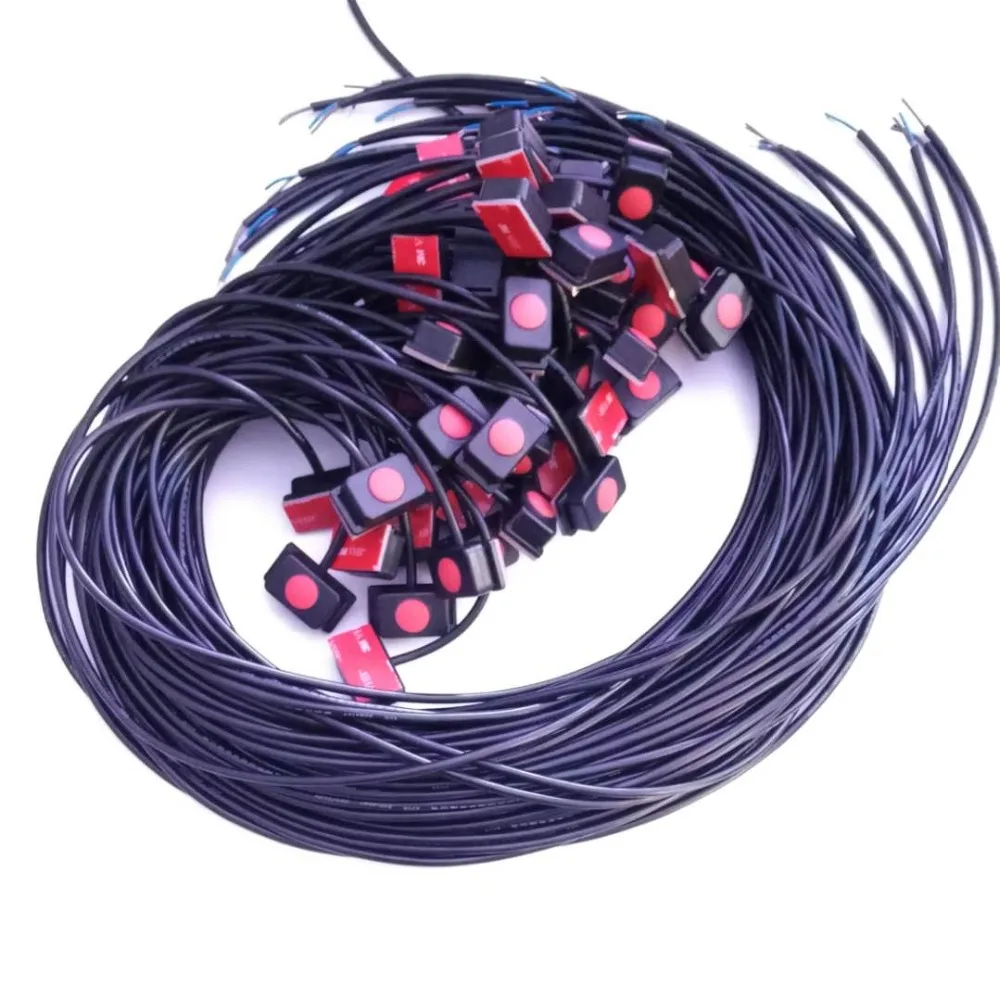 

Waterproof push button switches Waterproof IP67 Flat Power Switch for Light Lamp DC12V