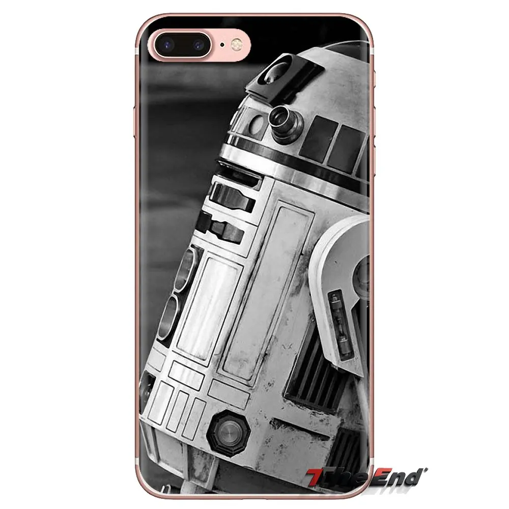 Мягкий силиконовый чехол Звездные войны R2D2 робот художественный плакат для LG Spirit