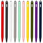 Мягкий силиконовый чехол для Apple Pencil 2-го поколения для iPad Pencil 2, наконечник, держатель для планшета, стилуса, чехол