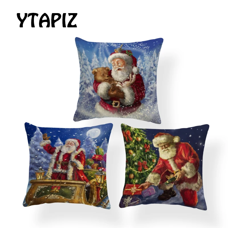 Хороший костюм Санта Клауса большая сумка Подарочная игрушка Снежинка