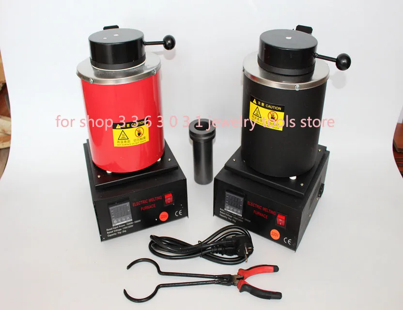 2 кг плавильная печь для золота машина 220V печи для обжига литья переработка драгоценные металлы плавит цвета: золотистый, серебристый олова Алюминий
