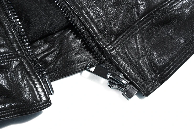 Male genuine cowhide leather short slim clothing men's henlry motorcycle biker jacket cowskin new coat 2017 | Мужская одежда