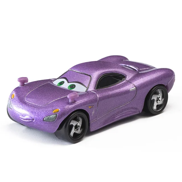 Holly Disney Pixar Cars 2 3 Чемпион Хадсон Молния Маккуин матер Джексон шторм 1:55 литая металлическая модель из сплава игрушка автомобиль ребенок подарок мальчик - Цвет: Holly