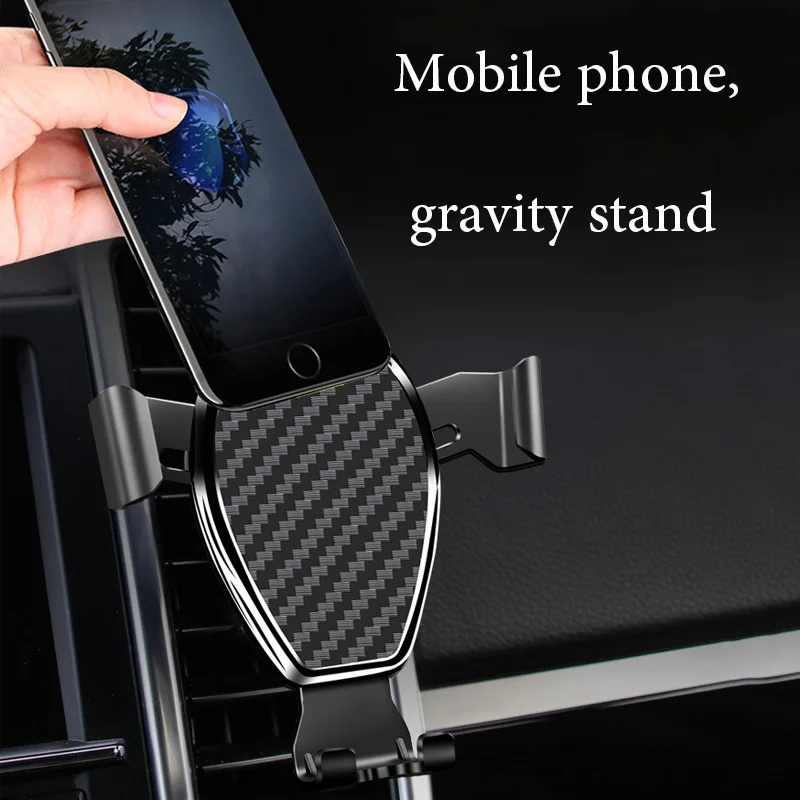 Гравитационный Автомобильный держатель для телефона подставка крепления на