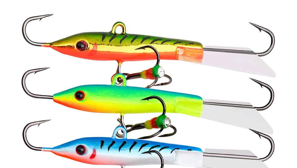 Приманка для рыбалки от Goture 4 шт./партия, балансиры для зимней рыбалки, 7,7 см, 16 г, воблер для зимней рыбалки, джиг, балансир, вертикальные медленно тонущие вибрирующие воблеры