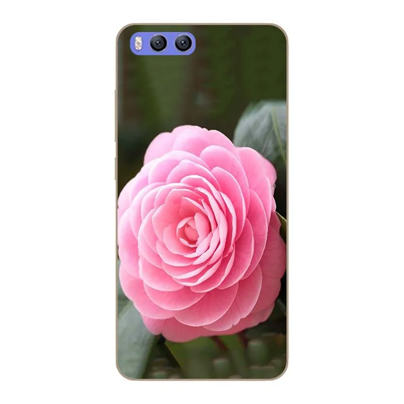 Модные чехлы для телефонов Xiaomi Mi6 Mi 6 6E MCE16 5 15 дюйма чехол с забавными розами мягкий