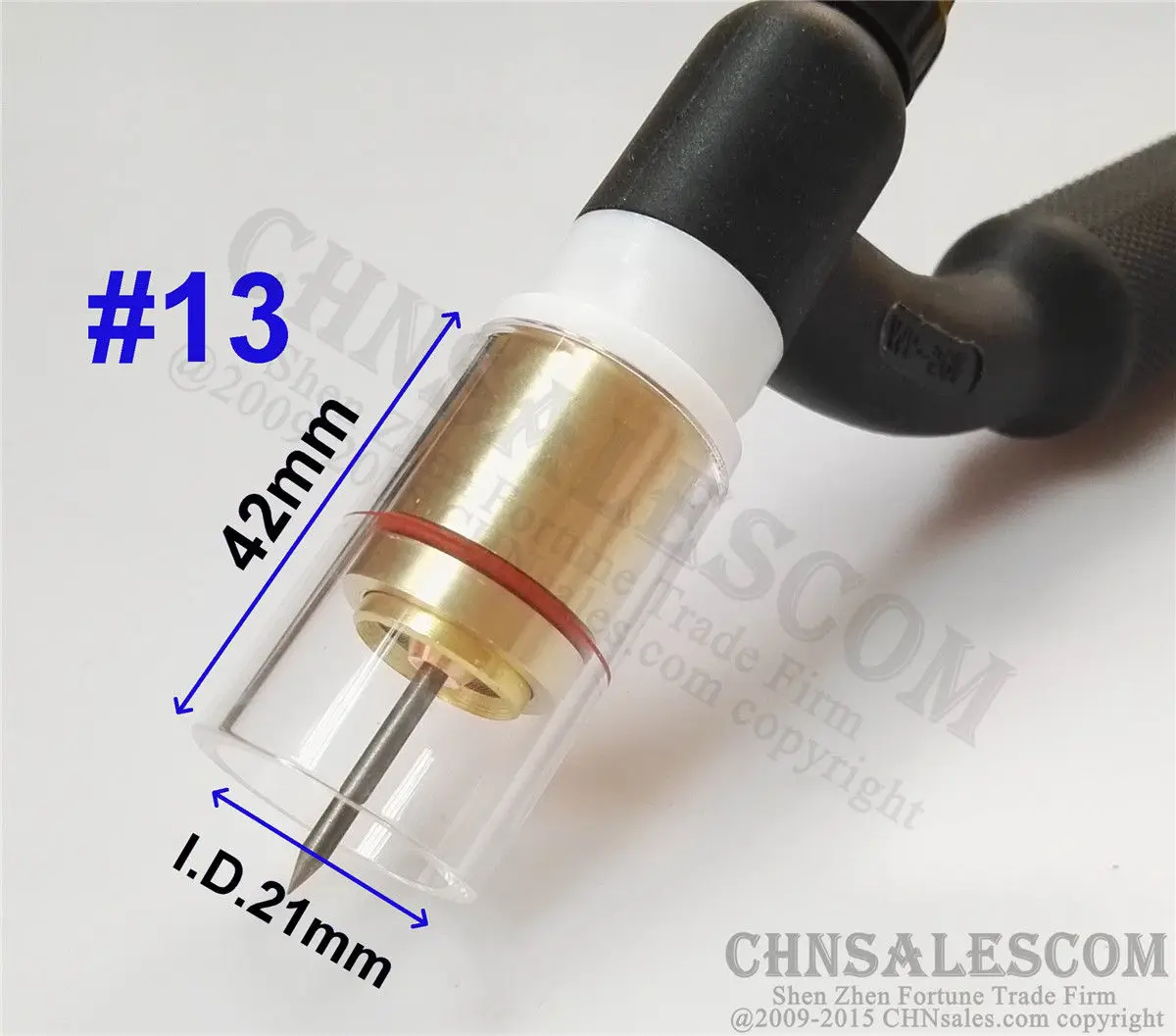 CHNsalescom 10 шт TIG сварочный 45V26 газовый объектив #13 Pyrex набор для Tig WP 17/18/26 3/32 &quot2 4 мм 140A
