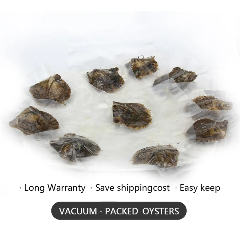 CLUCI 1 шт. 11-12 мм Большой жемчуг Эдисон s в Oysters круглый однослойный натуральный