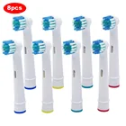 Сменные насадки для электрической зубной щетки Oral-B Advance PowerPro HealthTriumph3D ExcelVitality Precision Clean, 8 шт