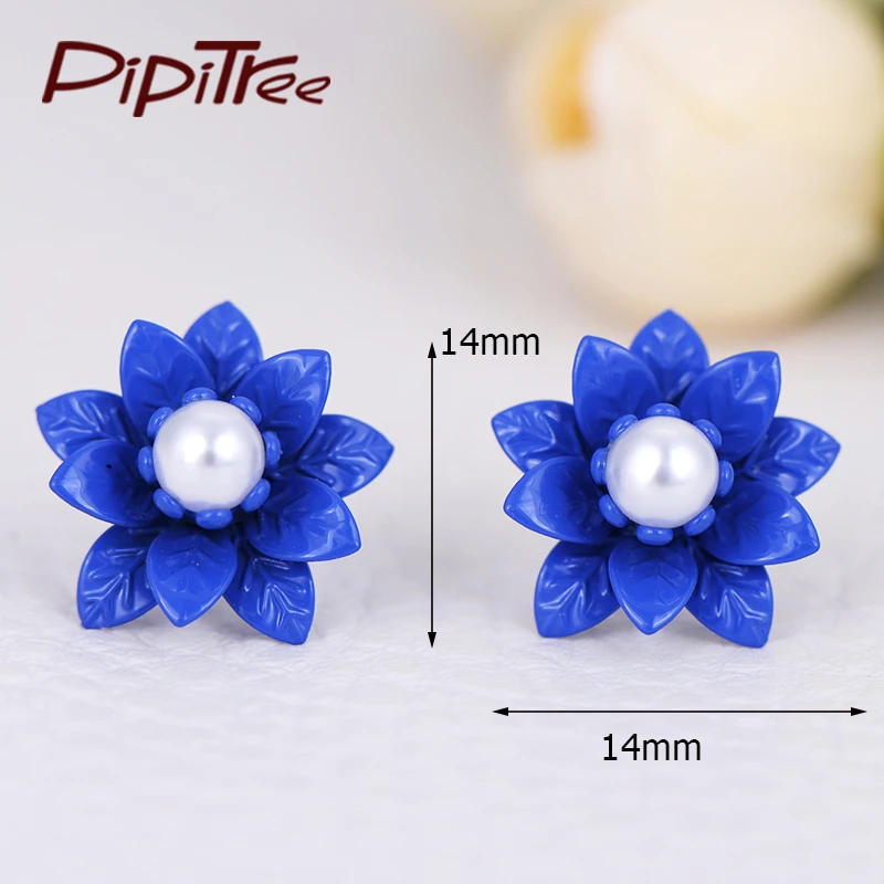 Женские серьги гвоздики с искусственным жемчугом золотистого цвета|pearl earring