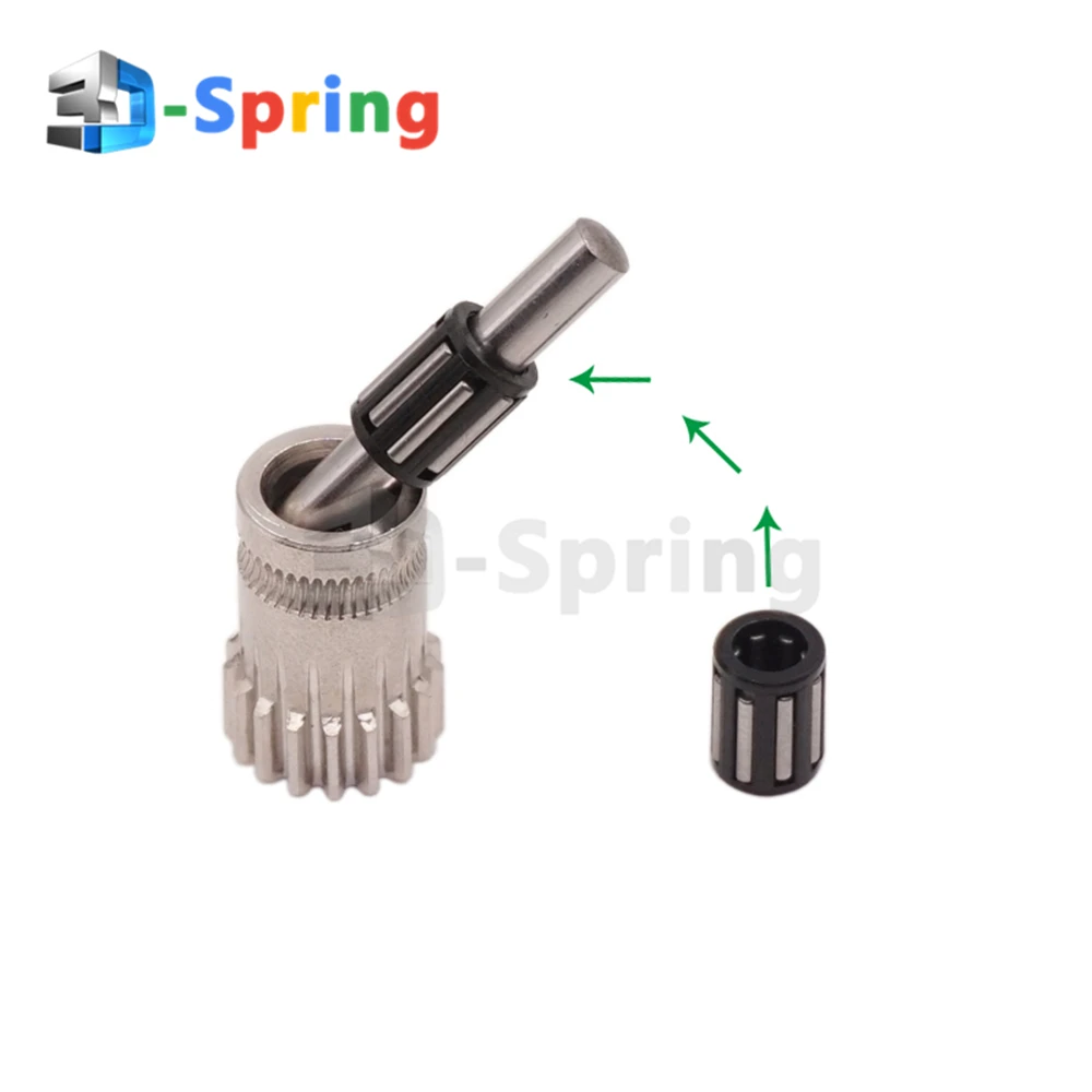 Двойная шестерня для Btech Extruder Prusa I3 MK2 MK3 приводное колесо Cr 10 Cr10s Ender 3 3D принтера