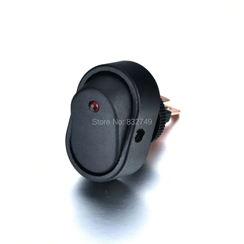 Кнопочный переключатель Atoplee водонепроницаемый 12 в пост. Тока 30 А 3 контакта|on/off