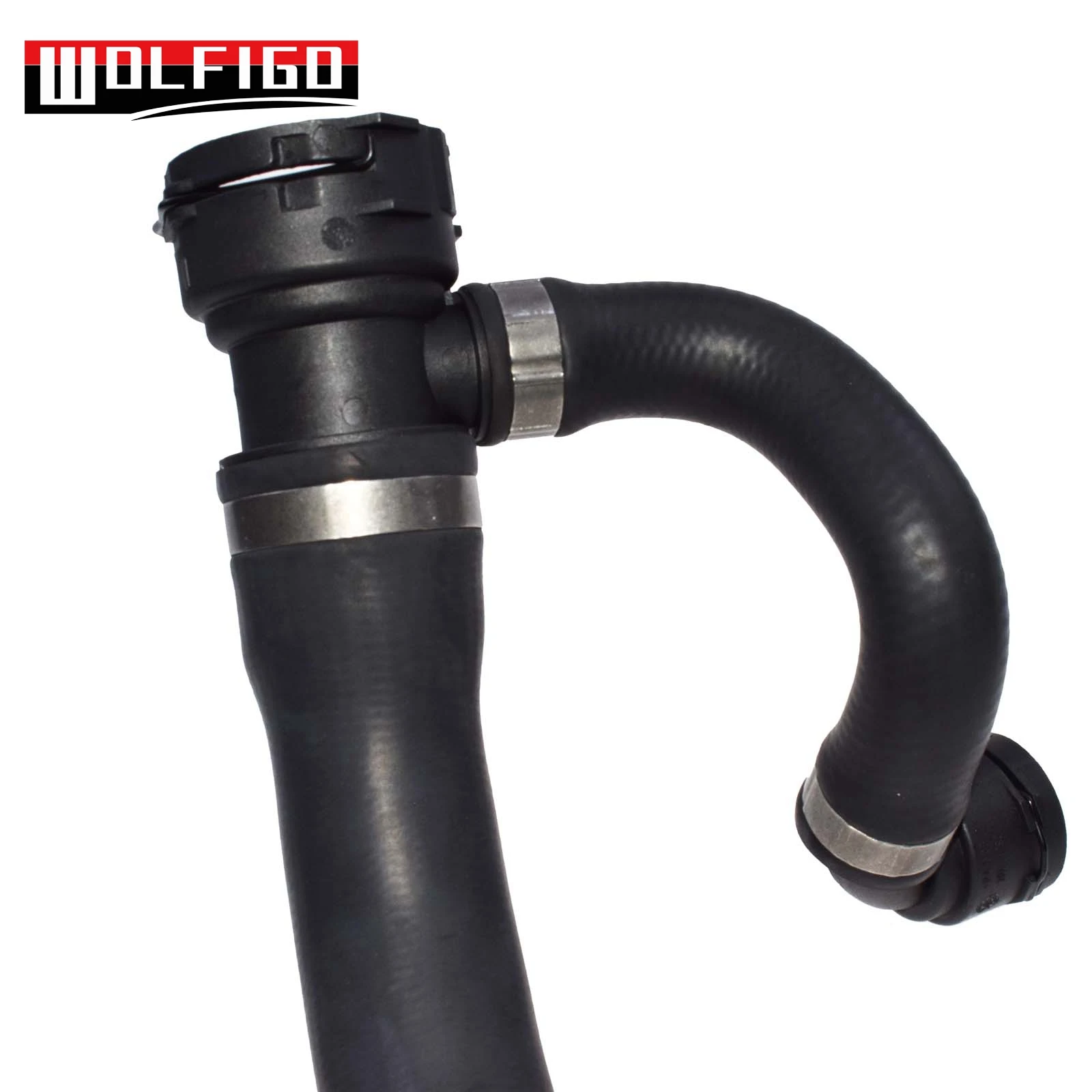 WOLFIGO New Upper Radiator Cooling Water Hose For BMW 545i 645Ci 2004 2005 17127519248 17 12 7 519 248 | Автомобили и мотоциклы