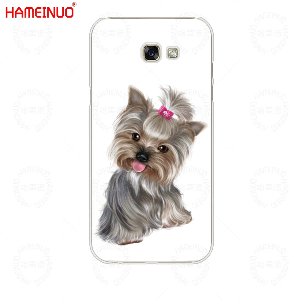 40968 HAMEINUO йоркширского терьера щенок сотового телефона чехол КРЫШКА ДЛЯ samsung Galaxy A3 A310 A5 A510 A7 A8 A9 - Цвет: 40968