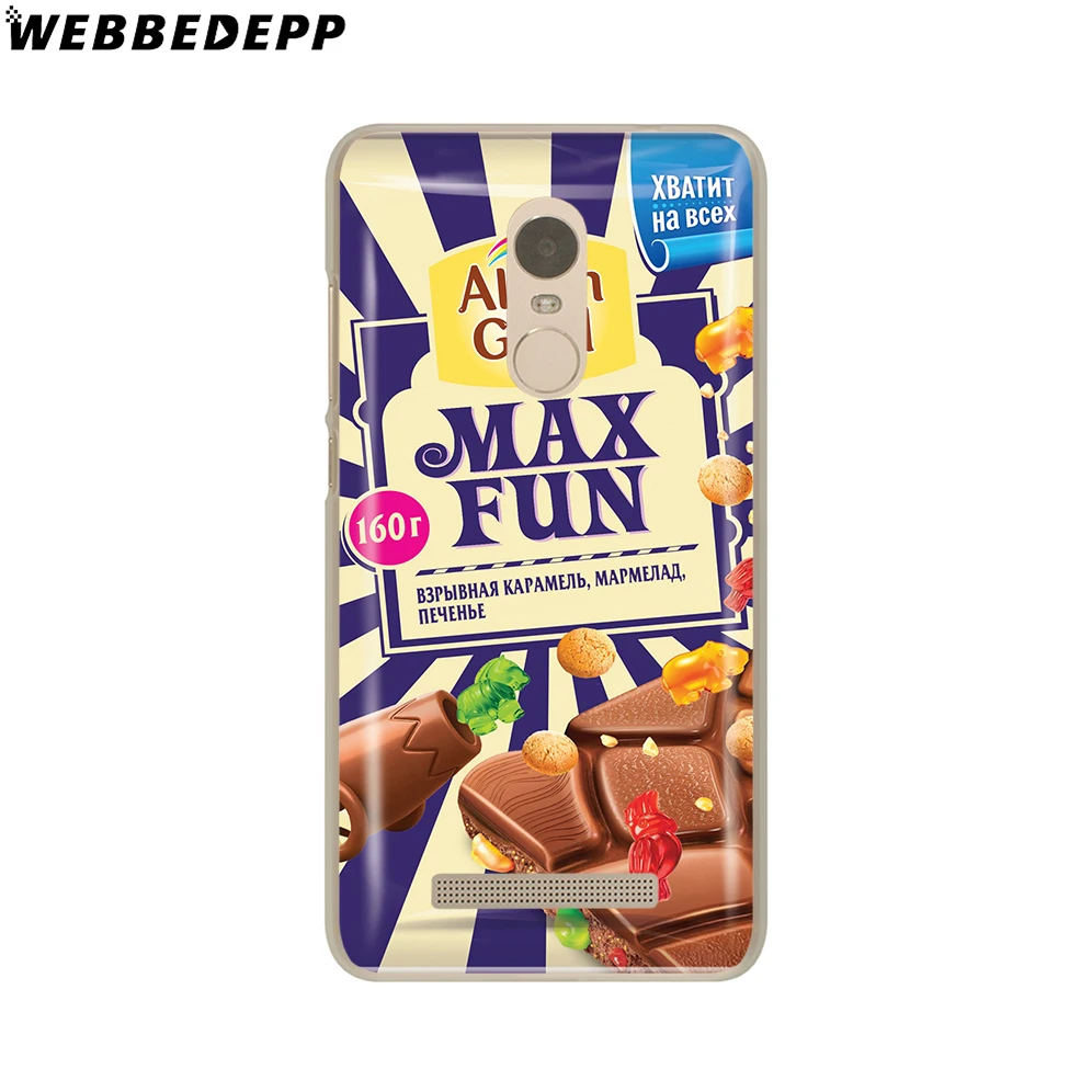 WEBBEDEPP Аленка бар с изображением шоколада wonka чехол для телефона для Xiaomi Redmi Примечание 7 8 4A 5A 5 6plus Pro 6A S2 7 Note 5, 6, 7, 8 Pro 4X Go чехол