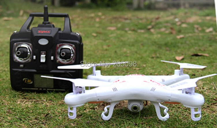 Syma X5C Радиоуправляемый квадрокоптер с HD 2G камерой 2 4G 4 канала 6 осей гироскоп X5