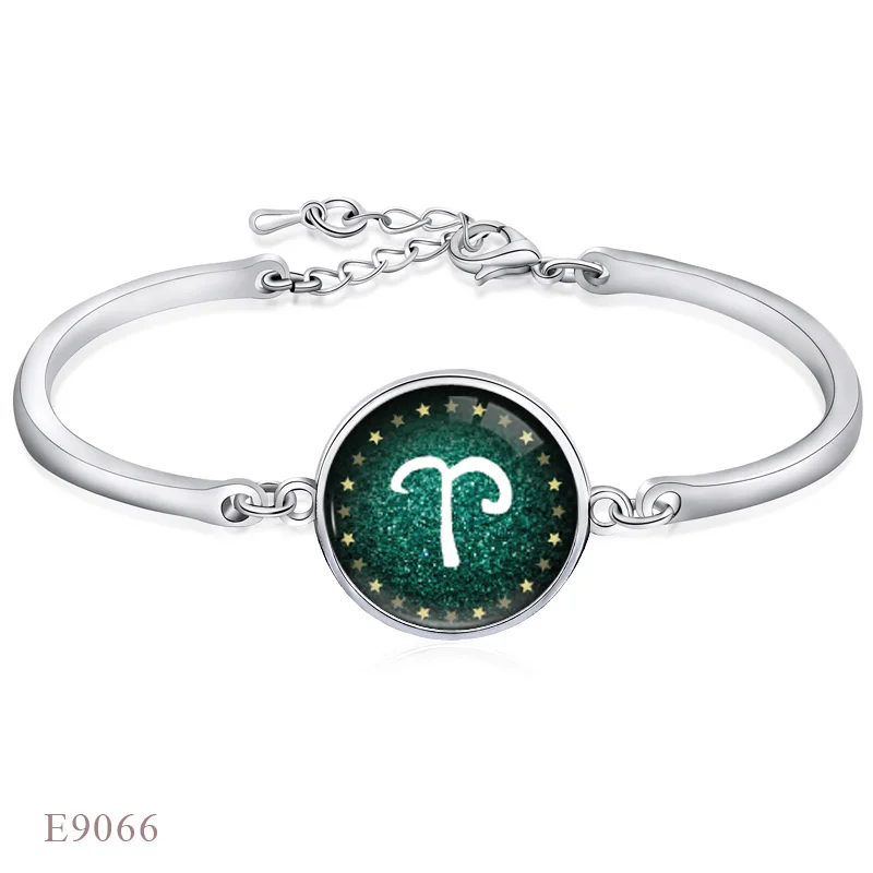Овен Телец Gemini Cancer Leo Virgo Libra Scorpio Sagittarius Capricorn Aquarius Созвездие Рыб браслет со знаком