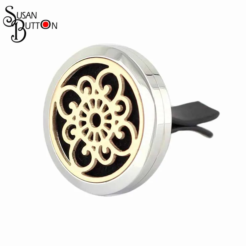 30 мм серебро и розовое золото круг магнит ароматерапия из нержавеющей стали Мама