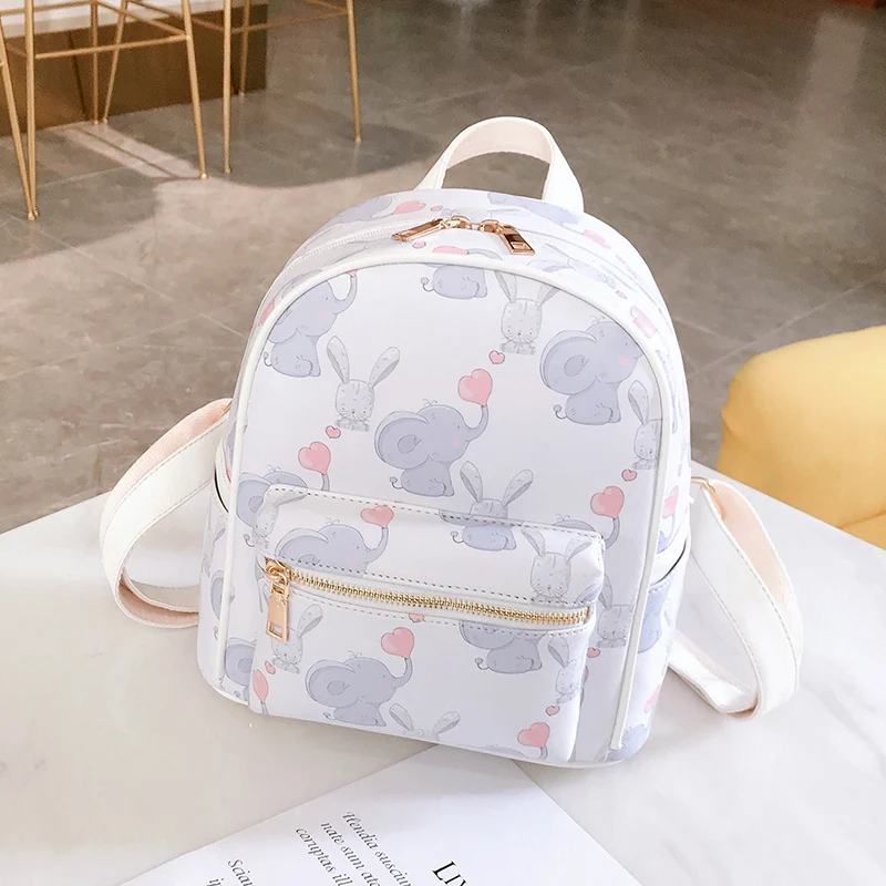 Рюкзаки с граффити для женщин из искусственной кожи Back Pack Дамский модный дорожный рюкзак для школьников-подростков девочек высокого качества