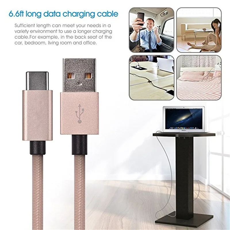 Type C USB Charger For Samsung S8 Plus A3 A5 A7 2017 for Xiaomi Mi6 Mi5 A1 Huawei P20 pro Oneplus 5t LG Q6 V30 V20 | Мобильные