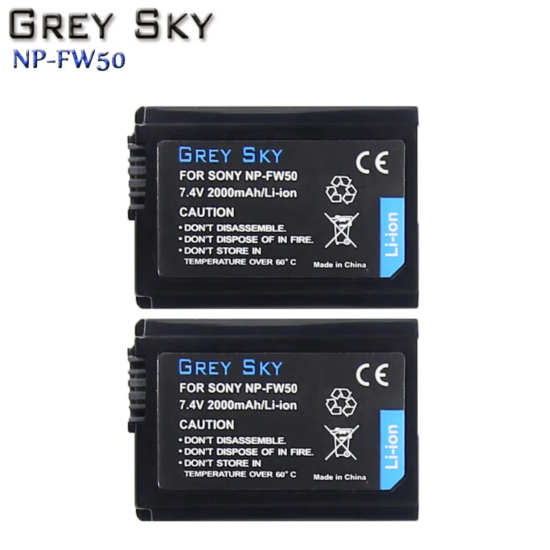 2000 мАч NP-FW50 NP FW50 батарея для камеры+ ЖК USB двойное зарядное устройство для sony Alpha a6500 a6300 a6000 a5000 a3000 NEX-3 a7R