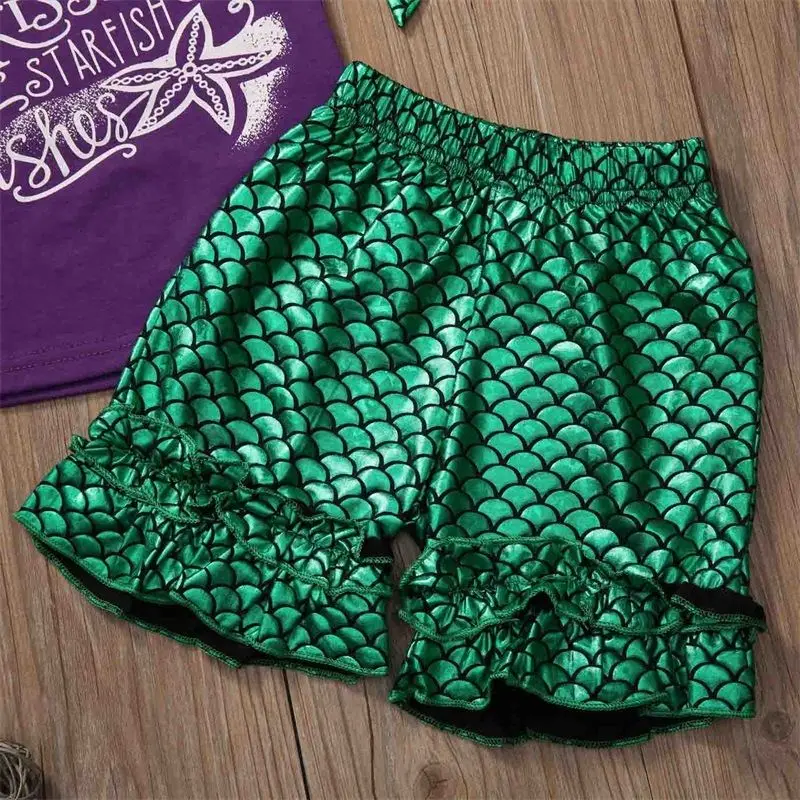 3 шт. Рубашка-топ для девочек с повязкой на голову | Мать и ребенок