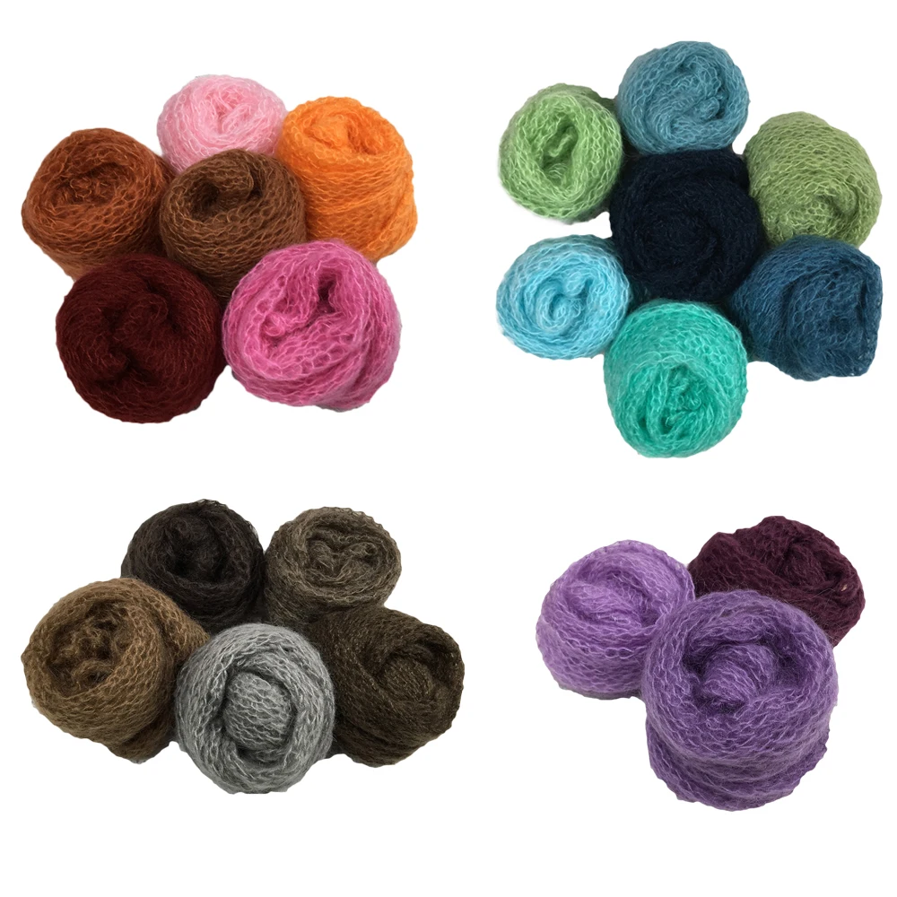 Распродажа 60*30 тянущиеся вязанные одеяла для приема новорожденных реквизит