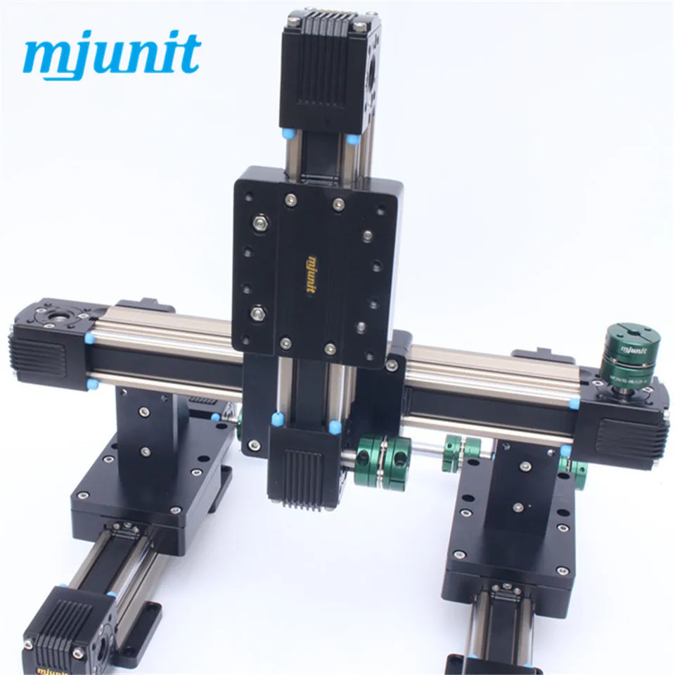 toothed belt drive rail manufacturer 24vdc actuator linear motion slider Motorized XYZ axis Nema 17 23 high speed guideway | Обустройство