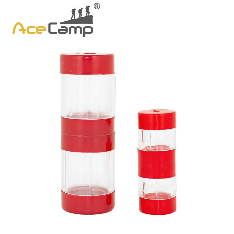 AceCamp 2 шт. принадлежности для барбекю кулинарный Ролик Открытый Кемпинг соль