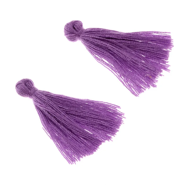 100 шт DIY ювелирные изделия ручной работы аксессуары хлопок нить кисточкой браслет