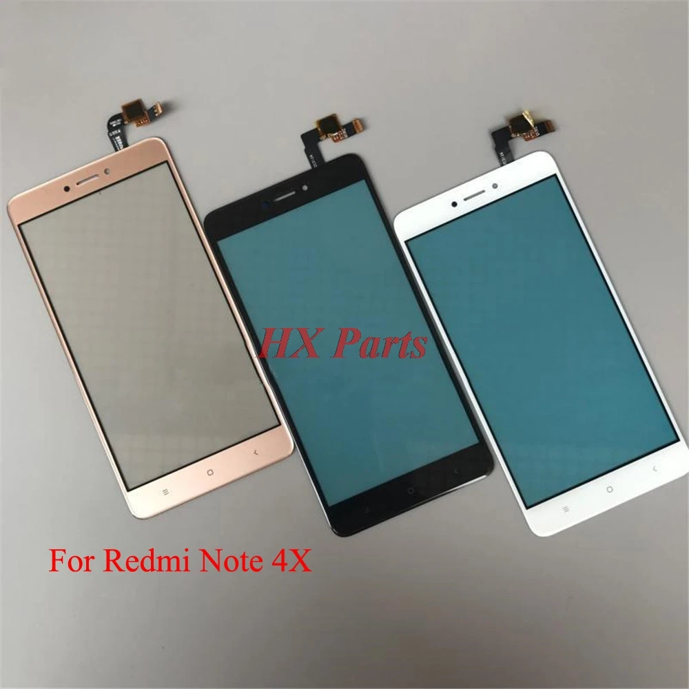 Новый сенсорный экран дигитайзер для Xiaomi Redmi Note 4X Note4X внешняя стеклянная панель