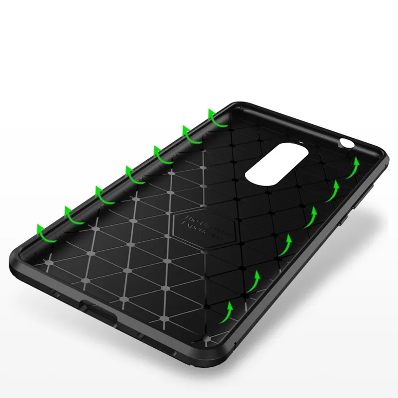 Роскошный чехол для телефона из углеродного волокна Nokia 9 PureView 3 1 2 5 7 Plus 8 X6 X5 X3 X7 4