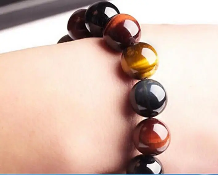 ZCD 1217 + браслет с натуральным тигром 16 мм|bracelet bracelet|tiger braceletnatural bracelet |