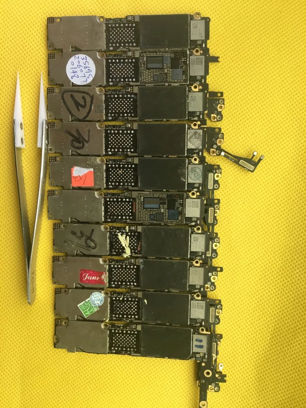 Dead board для iPhone 6 материнская плата 4 7 дюйма с сенсорным ID и cpu no NAND | Обустройство