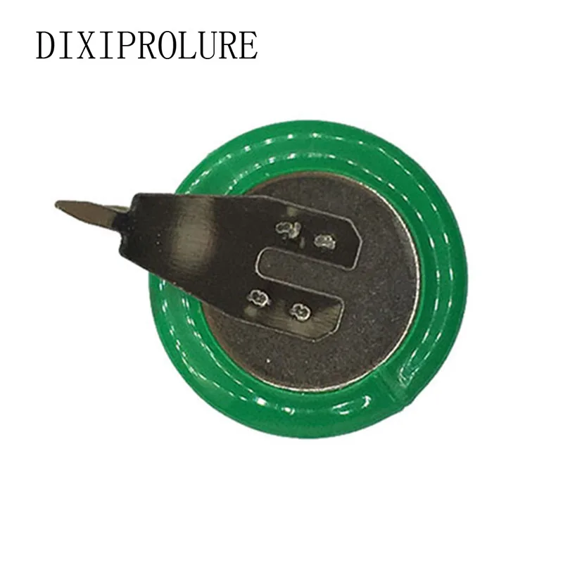 1PCS/LOT 1.2V 80mAh Ni-MH Ni MH Batteries With Pins Rechargeable Button Cell Battery for timer | Электроника